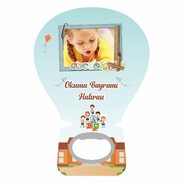 Okuma Bayramı Temalı Balon Açacak Magneti